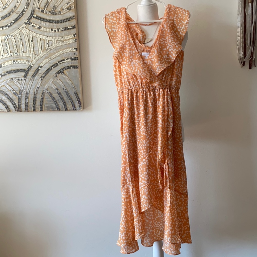 Socialite - Ruffle Wrap Dress - Picture 3 of 13